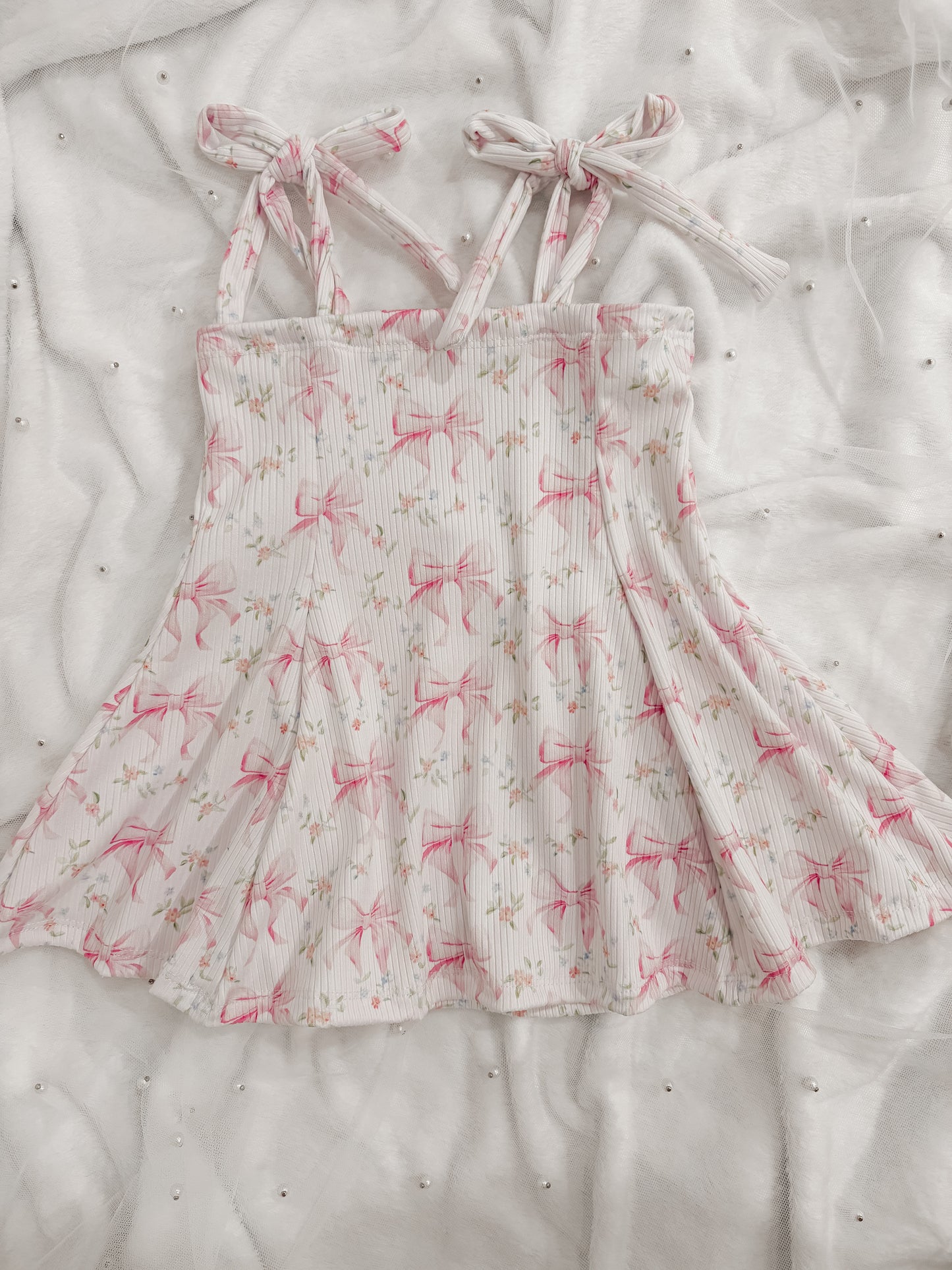 Coquette strappy dress