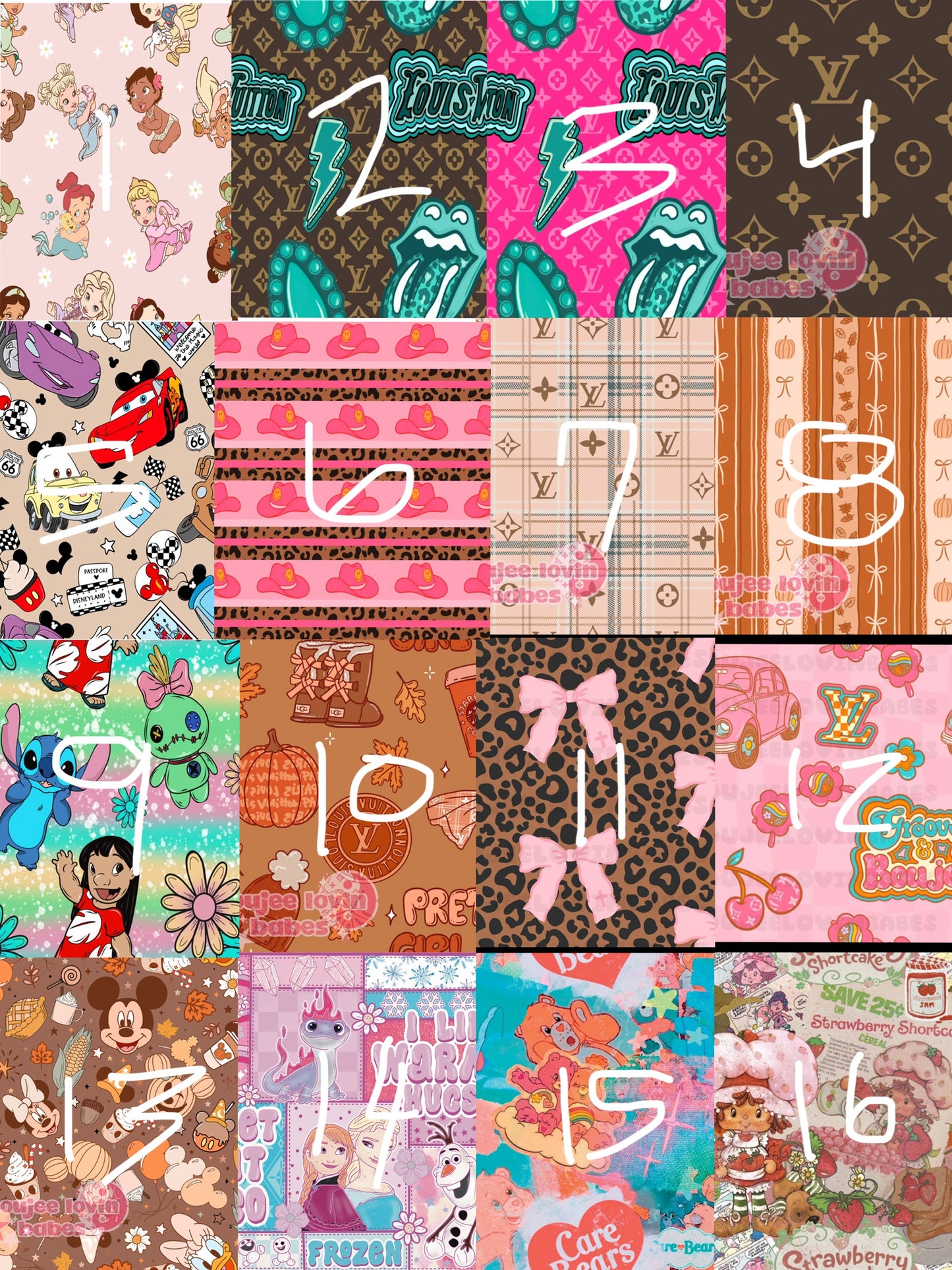 BLANKET PREORDER (LEAVE FABRIC # IN NOTES)