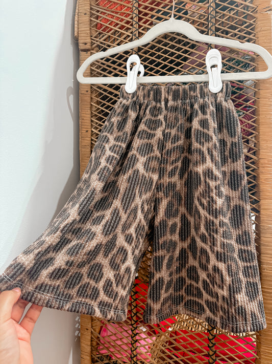 Cheetah palazzos (leave size in notes)