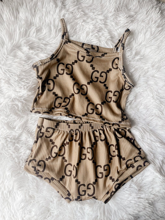 GG tank & shorties set